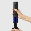 Control Youpin Huohou Automatic Red Wine Bottle Opener Electric Corkscrew Foil Cutter Cork Out Tool 6S Open 550Mah Battery