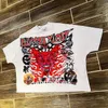 Harajuku high streetwear t-shirt graphique surdimensionné Couples y2k top hiphop goth tout coton chemises femmes vêtements 240315