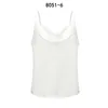 Kvinnor tankar flickor sommargrön färg väst kvinnor ärmlösa utkläder topp damer camis toppar camisole tank mjuk satin tyg camisa