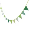 Party Decoration Pennant Banner Garland Vintage Bunting Triangle Flags For Baby Shower