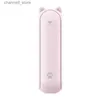 Electric Fans Handheld folding electric fan USB desktop fan mobile power bank mini portable small fanY240320