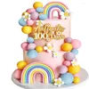 Articoli per feste 20 pezzi amaretto cake topper palline decorazioni natalizie palla fai da te per anno baby shower decor cupcake 2024