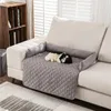 椅子カバー布アンチスリップソファカバーは、家具の滑りや滑りの耐水性の大きな犬のバスケットを防ぎます