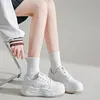 Scarpe Casual Sneakers Bianche da Donna Platform2024 Primavera Tennis Sport Femminili Antiscivolo Comode da Donna Vulcanizzate