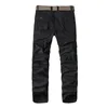 Pantalons pour hommes 2024 Misniki Arrivées Coton Hommes Cargo Camouflage Militaire Armée Travail Multiples Poches Salopette Drop AXP104