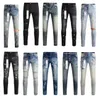 purple jeans Lila Marke Jeans 2024 Frühling Designer Herren Denim Hosen Mode Hosen Gerade Design Retro Streetwear Casual Jogginghose Frauen