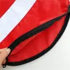 Bolsas de bandeira redonda bandeira de mergulho Mangueira de mergulho Bocal de engrenagem regulador com zíper, alça de transporte