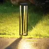 60/80 cm Outdoor Pathway Light Nowoczesne aluminiowe lampy trawnikowe Villa Landscape Pillar Front Fence Bollards
