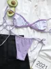 Женские купальники, сексуальное микро-бикини 2024, женский плиссированный розовый, черный, с бантом спереди, пуш-ап, летний пляжный купальный костюм с завязками по бокам, треугольный купальник