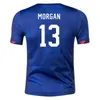 USAS Soccer Jerseys 24/25 Copa America 23/24 USWNT 4 étoiles Femme Kit enfants USMNT Accueil 2024 Chemises de football à l'extérieur Hommes Version Joueur 2025 PULISIC SMITH MORGAN BALOGUN 2023