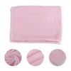 Cobertores Cobertor Cor Sólida Pet Rosa Artificial Fleece Flanela Cama Bebê Toalhas Brancas