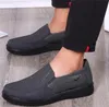 Shoes GAI sneakers sport Cloth Shoes Men Singles Business Low Top Shoes Casual Soft Sole Slippers Flat soled Men Shoe Black comfort soft big size 38-50