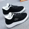 Casual Shoes Women Cotton Platform Out Door Running Basket Lace-Up Chunky With Plush Sneakers Zapata De Mujer