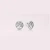 Boucles d'oreilles en argent 925, bijoux de luxe, arbre généalogique étincelant pour femmes, Piercing, cadeau de fête des mères, 2024