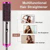 Brushes Straightening And Curling Brush 3 In1Multifunction Negative Ion Styling Comb Set Safe And Easy To Use At Home For All Hair Types