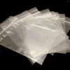 Förvaringspåsar Hållbart märke av hög kvalitet plastpåse transparenta baggies grepp mini återförslutningsbar självförsegling liten 100