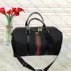Designerska torba Duffle Classic 45 cm 46 cm bagaż podróżny dla mężczyzn na płótnie skóra duża torebka torebki na ramię męskie damskie torba podróżna