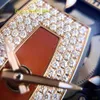 Belo relógio de pulso RM Coleção de relógio de pulso Series18k Rose Gold Original Diamond Red Lip RM07-01 Mecânico Automático Moda DYFF