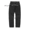 Vetements Jeans Men Jeans High Quality Men Women Survetements Designer Jeans Fashion Pants Embroidered Lettered Casual Straight Leg Vetements Pants 680