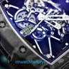 Reloj RM unisex Reloj Tourbillon Serie Rm35-01 Rm3501 Ntpt Fibra de carbono Edición limitada Moda Ocio Reloj deportivo Cronógrafo