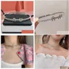 Chokers Luxus Designer Halsketten Sier Frauen Halskette Choker Kette 925 Überzogene Qualität Kupfer Brief Anhänger Für Schmuck Drop Liefern Dhin6