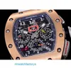 RM Watch Fliegeruhr Beliebte Uhr RM011-FM-Serie Designer-Herrenuhren RM011