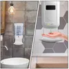 Liquid Soap Dispenser 2 Pcs Plastic Water Tray Detergent Droplet Foaming Drip Wall-mounted Catcher Froth Kitchen Spray