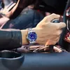 Zegarek holuns automatyczny zegarek dla mężczyzn menu japoński ruch obrotowy ceramiczna ramka świetlista wodoodporna mechaniczna reloj hombre sapphire