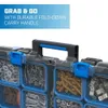 HART Stack Tool Box with Removable Organizer Bins, Fits Modular Storage System