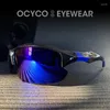 Óculos de sol 861 polarizados esportes punk para homens ciclismo correndo pesca uv400 óculos de sol leve óculos ao ar livre