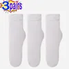 Women Socks 1/3/5Pairs Cotton Loose No Pilling Knitting Rib Thin Spring Winter Female Sock High Tube Streetwear Soft Casual