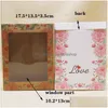 Gift Wrap Cardboard Packing Box With Window Marble General Exquisite Drop Delivery Home Garden Festive Party Supplies Event Dh6Jt