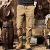 Pantalons pour hommes Vêtements de travail de poche personnalisés pour les sports de cheville lâches 2024 Tendance High Street Casual