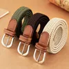 Belts Women's Elastic And Woven Belt In One Outfit Casual Versatile Denim For Men Women