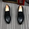 Casual Shoes Men Business Wedding Formal Dresses Black Tassels Slip-on Lazy Shoe Breathable Summer Loafers Gentleman Footwear