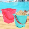 Gioco con la sabbia Divertimento in acqua Gioco con la sabbia Giocattolo da spiaggia per bambini 3-8 anni Set da gioco con stampo per castello di sabbia per interni all'aperto per regalo di viaggio per le vacanze estive della ragazza del ragazzo 240321