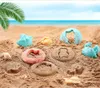 Sandspiel-Wasserspaß, weiches Silikon-Strandsandspielzeug für Kinder, Sandkasten-Set, Meersand-Eimer, Rechen, Sanduhr, Wassertisch, Spielspaß, Schaufelform mit Tasche 240321