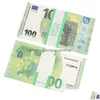 Autres fournitures de fête festives Prop Money Jouets UK Livres GBP 10 20 50 Fausses notes commémoratives Jouet pour enfants Cadeaux de Noël Dhicn