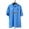 Retro Classic Napoli 2024 Koszulki piłkarskie 86 87 88 89 Maradona 1986 1987 1988 1989 Hamsik L.Insigne Higuain Retro Football Shirt S-XXL