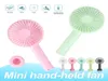 Portable Handheld Mini Fans USB Rechargeable Battery Desk Stand Air Cooling Fan with Retail Box1841321