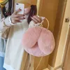 Shoulder Bags Faux Fur Women's Bag 2024 Furry Messenger Winter Ladies Handle High Quality Party Girl Discount