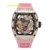 Montre homme montre femme RM montre bracelet Rm57-03 Original diamant or rose cristal Dragon édition limitée loisirs RM5703 chronographe