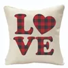 Party Decoration 1pc Valentines Day Pillow-Covers 18x18 Inch For Home Decorations Decor Er Decorative Throw Pillowcase