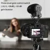 Microphone Boya Professional Supercardioid Condenser Camera Shotgunミニマイク用マイクiPhoneスマートフォンDSLR Nikon Canon Photography
