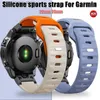 Oglądaj zespoły Szybkie wydanie Smart Band 22 mm 26 mm dla Garmin Fenix ​​5 5x plus 3 3HR/Epix 7X Solar/6x 6pro Forerunner935 945 Sile Pasek Y240321