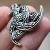 New Viking Totem Celtic Knot Stainless Steel Pendant Jewelry Nordic Vintage Titanium Steel Men's Necklace