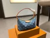 Vroege lente model draagtas designer tas denim Onderarmtassen Lunchbox tas dames halloween schouder crossbody pakket avondtassen M82949