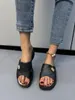 Sandals Summer Leather Soft Bottom Mother Slippers Wedges With Outdoor Wear Middle-aged And Elderly Non-slip Casual