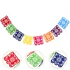 Dead Hollowed Square Garland Plastic Bunting Banners Multicolor Mexican Banner -MS01의 파티 장식의 날