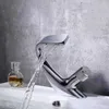 Bathroom Sink Faucets BEAU-Water Faucet Spout Tap Bathtub Knob Control Basin Mixer Widespread Chrome Finish Copper For Home El